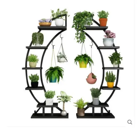Flower rack indoor living room balcony floor multi-layer flower pot rack windowsill hanging shelf next to TV
Flower rack indoor living room balcony floor multi-layer flower pot rack windowsill hanging shelf next to TV