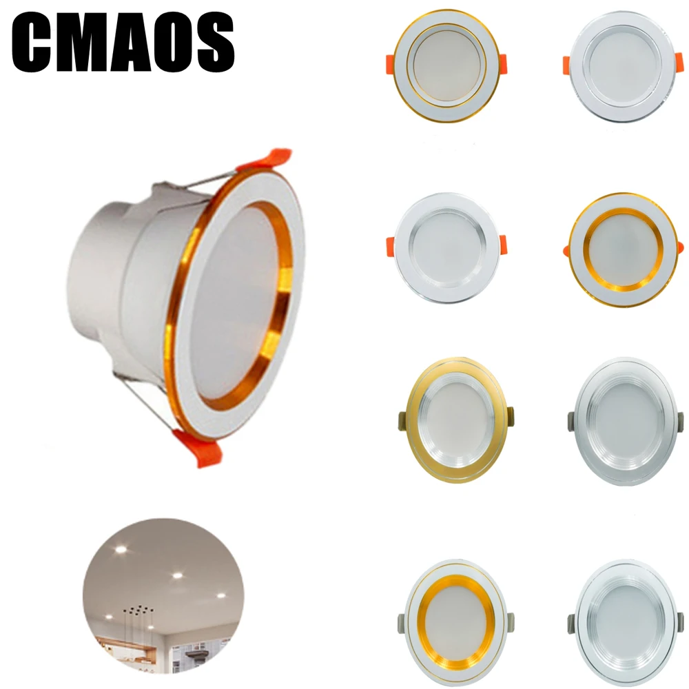 Dimmable Downlight Three Colors Dimming 5W 7W AC 85~265V Home Decoration Indoor Lighting Recessed in LED Ceiling Lamp Spot Light
Dimmable Downlight Three Colors Dimming 5W 7W AC 85~265V Home Decoration Indoor Lighting Recessed in LED Ceiling Lamp Spot Light