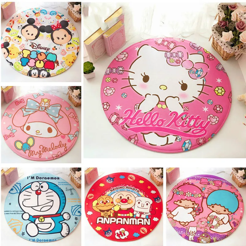 SKTEZO новинка 2019 детские противоскользящие Коврики для спальни коврик Hello Kitty
