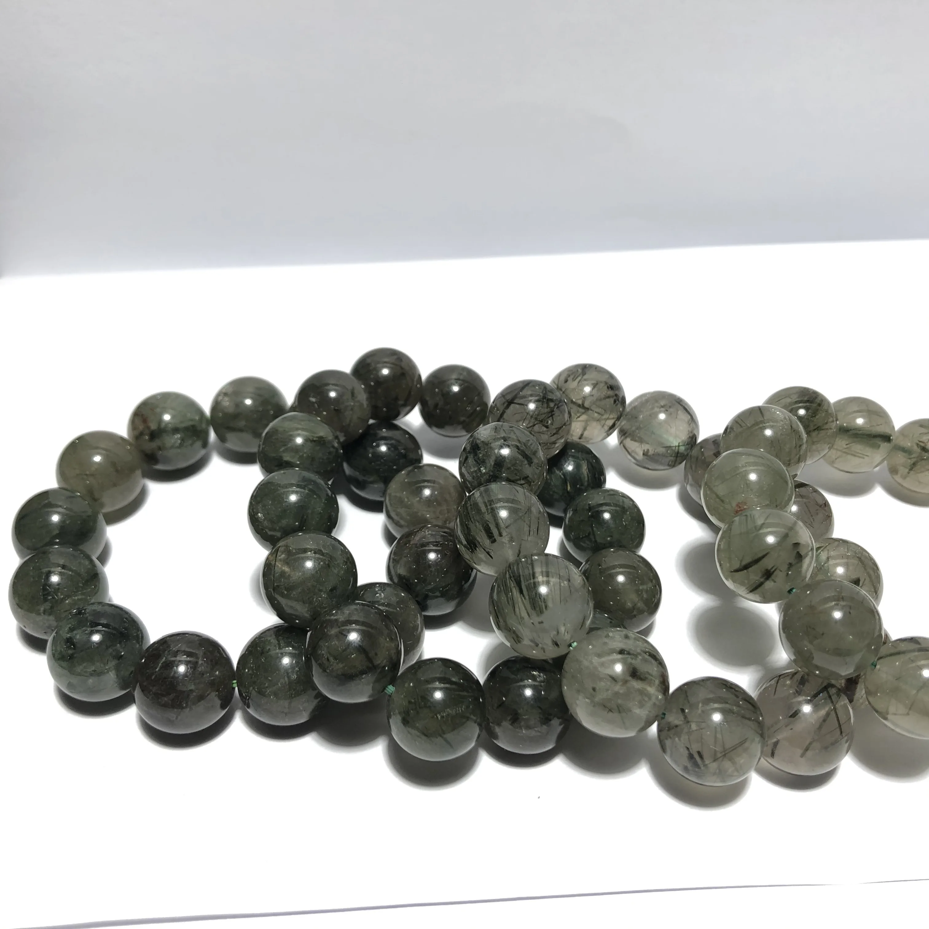 13mm And 16mm Natural Green Tourmaline Quartz Chakra Healing Reiki Home Decoration Stone Handicraft Decoration Bracelets
13mm And 16mm Natural Green Tourmaline Quartz Chakra Healing Reiki Home Decoration Stone Handicraft Decoration Bracelets