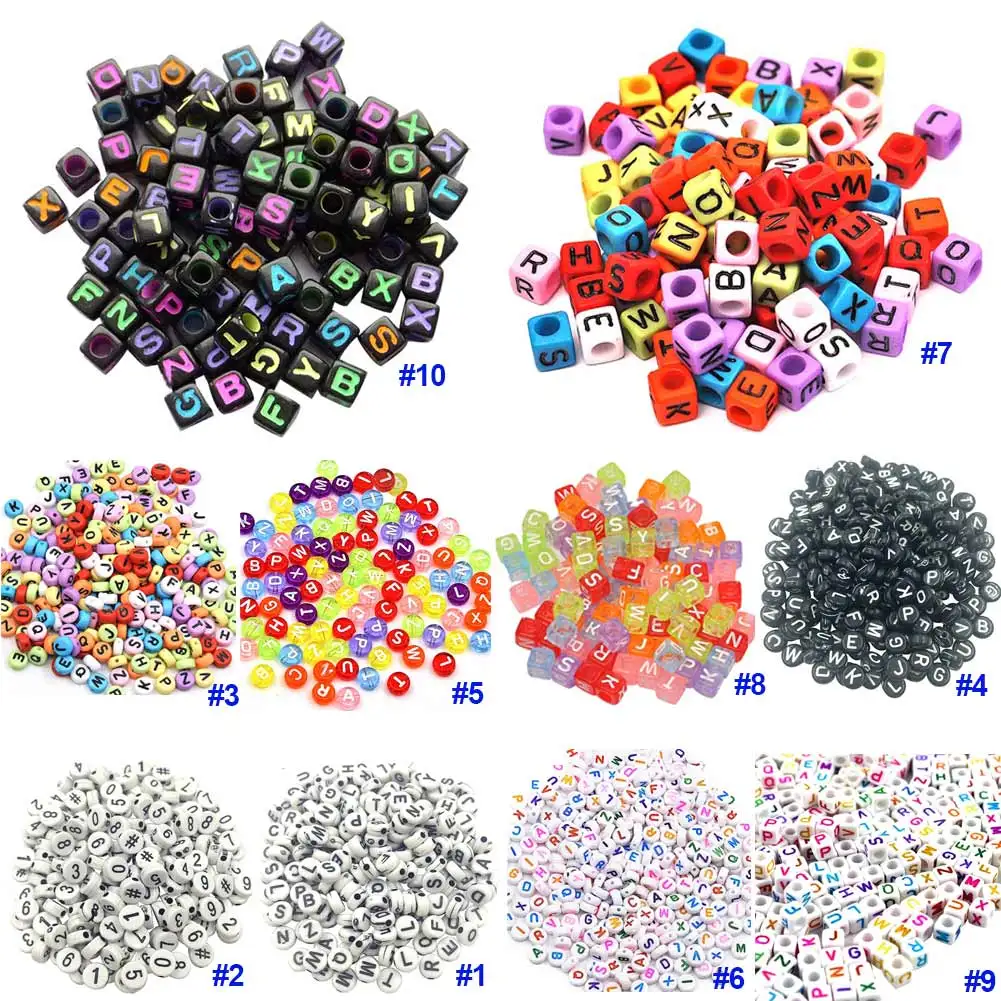 2020 DIY Square Round Acrylic Alphabet Spacer Loose Beads For Necklace Bracelet Letter Beads Charms Jewelry Making
2020 DIY Square Round Acrylic Alphabet Spacer Loose Beads For Necklace Bracelet Letter Beads Charms Jewelry Making