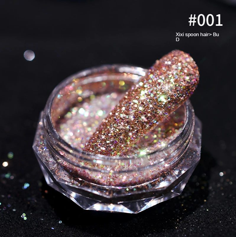 TXD 1 Box Diy Nail Art Decoration Crystal Glitter Nail Glitter Mixed Glass Micro Diamond Colorful Sequin Glitter
TXD 1 Box Diy Nail Art Decoration Crystal Glitter Nail Glitter Mixed Glass Micro Diamond Colorful Sequin Glitter