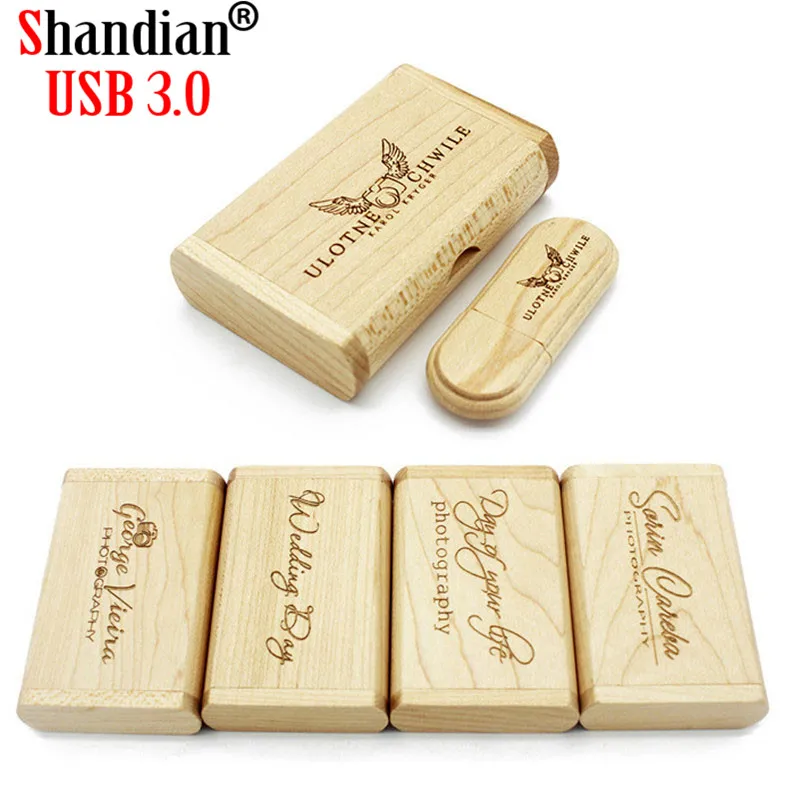 SHANDIAN USB 3,0 (свободный изготовленный на заказ логотип) клен usb + коробка USB флеш-накопитель 4GB/8GB/16GB/32GB/64GB клиентского логотипа фотографии подаро...
SHANDIAN USB 3,0 (свободный изготовленный на заказ логотип) клен usb + коробка USB флеш-накопитель 4GB/8GB/16GB/32GB/64GB клиентского логотипа фотографии подаро...
