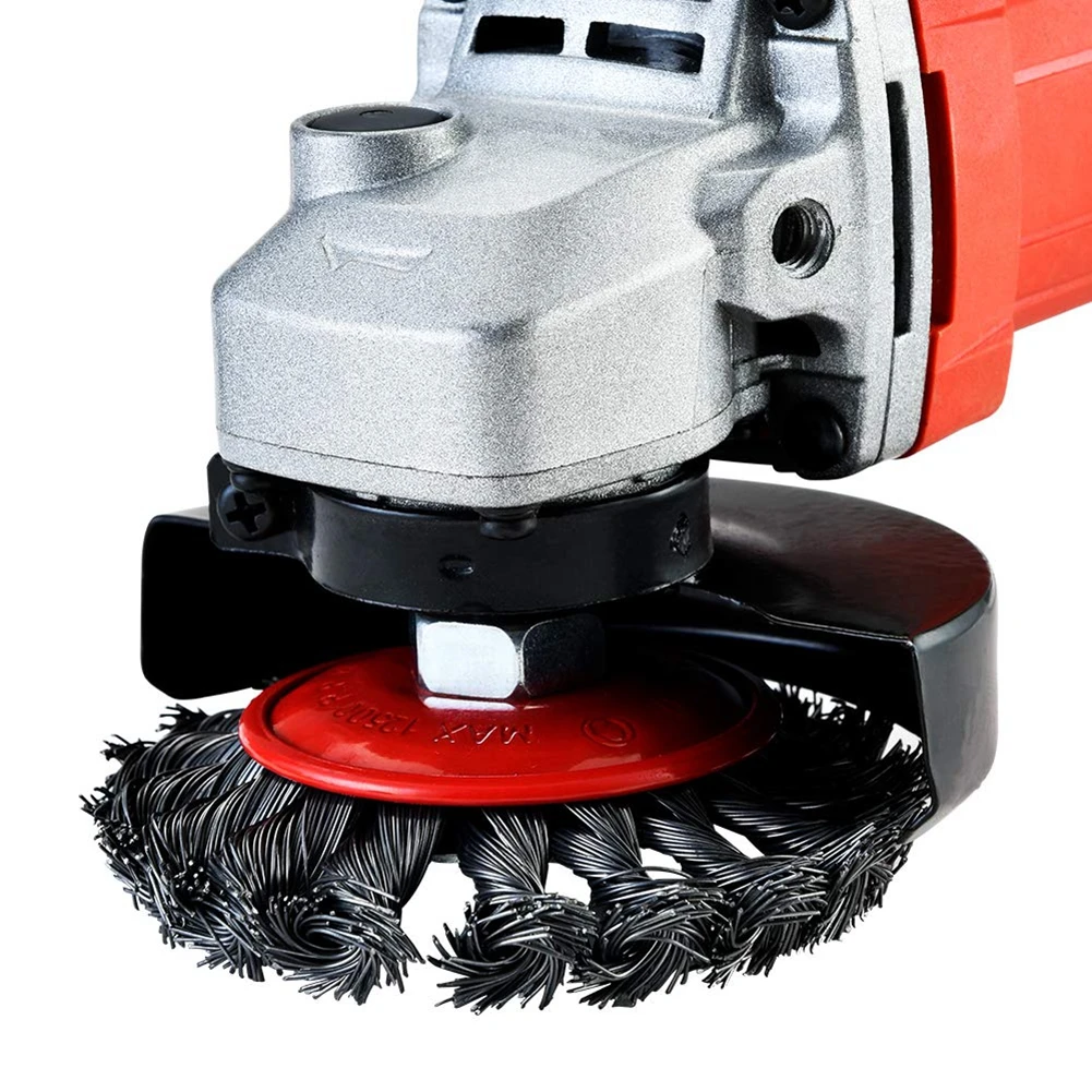 2021 NEW Wire Wheel Brush Twist Knotted Wire Wheel Metal 4inch for Angle Grinder Rust Paint Removal Weld Cleaning Edge Blending
2021 NEW Wire Wheel Brush Twist Knotted Wire Wheel Metal 4inch for Angle Grinder Rust Paint Removal Weld Cleaning Edge Blending