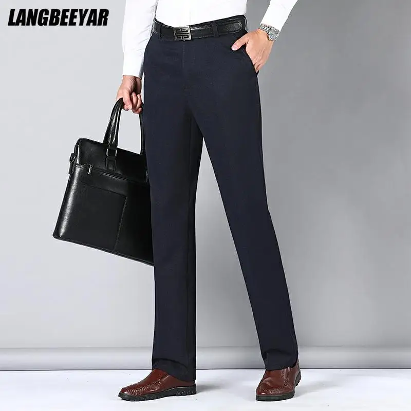 Top Quality New Brand Casual Fashion Classic Regular Fit Long Mens Pants Fashions Business Office Wear Trousers Men Clothing
Top Quality New Brand Casual Fashion Classic Regular Fit Long Mens Pants Fashions Business Office Wear Trousers Men Clothing