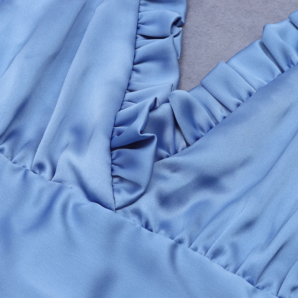 Ocstrade Summer Backless Sexy Deep v Neck Bodycon Dress 2020 New Arrival Women Blue Mini iBodycon Dress Night Club Party Dress
Ocstrade Summer Backless Sexy Deep v Neck Bodycon Dress 2020 New Arrival Women Blue Mini iBodycon Dress Night Club Party Dress