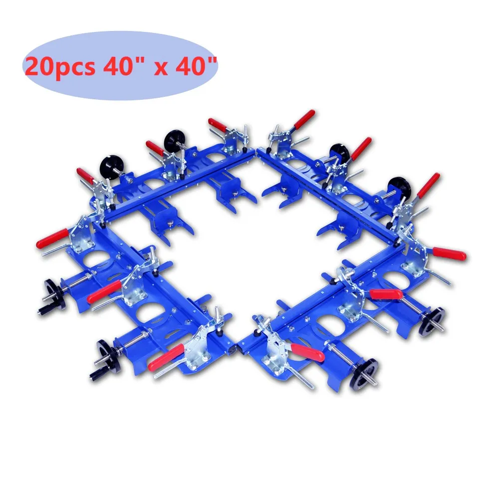 20pcs 40" x 40" Below Any Combined of Manual Screen Stretcher Screen Printing Stretcher
20pcs 40" x 40" Below Any Combined of Manual Screen Stretcher Screen Printing Stretcher