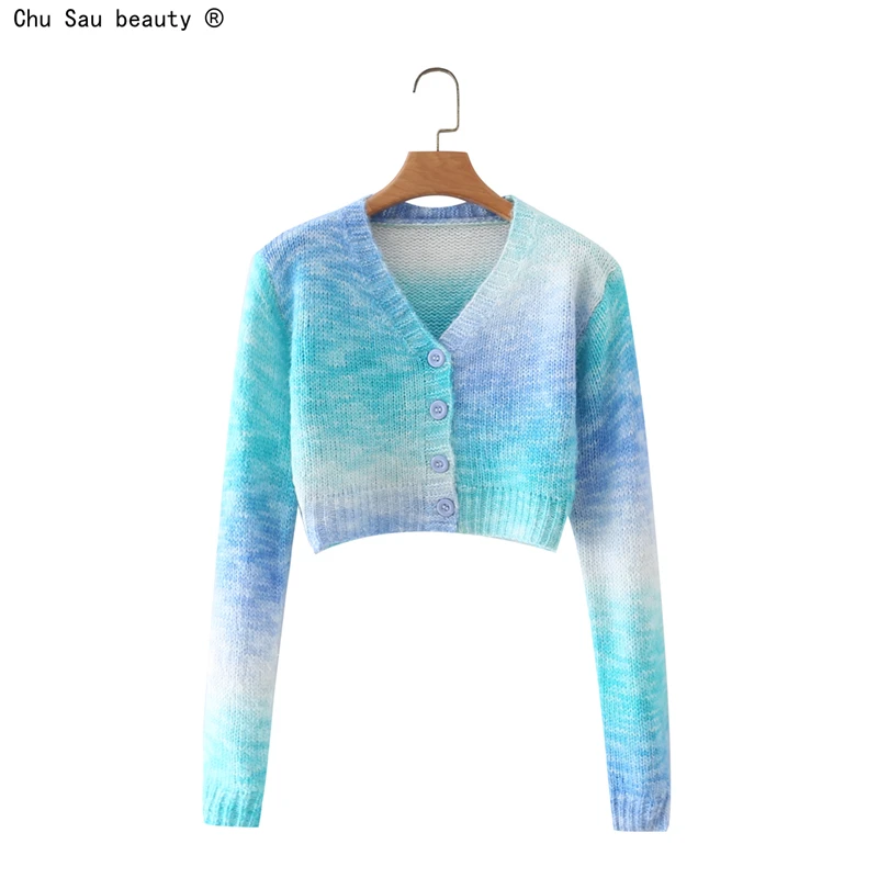 Женский трикотажный кардиган, Яркий укороченный топ с V-образным вырезом и длинным рукавом, однобортный, весна-осень 2021
Женский трикотажный кардиган, Яркий укороченный топ с V-образным вырезом и длинным рукавом, однобортный, весна-осень 2021