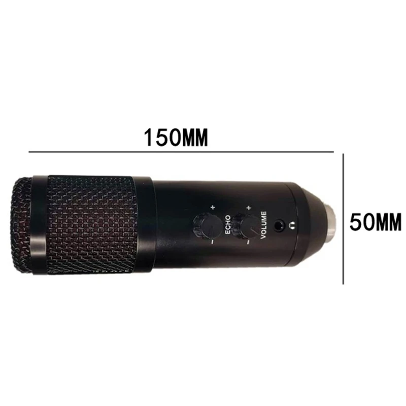 USB Condenser Recording Microphone for Notebook Computer, Suitable for Recording Human Voice, YouTube
USB Condenser Recording Microphone for Notebook Computer, Suitable for Recording Human Voice, YouTube