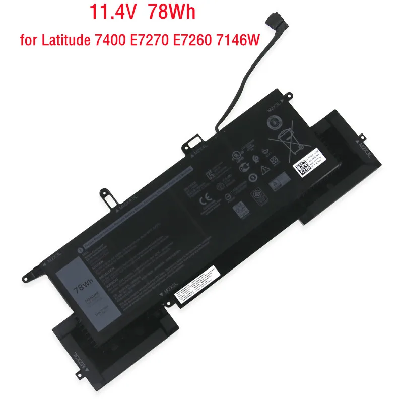 Оригинальный аккумулятор для ноутбука Dell Latitude 11,4 2-в-1 серии E7260, 7146 в, 7400 Вт, NF2MW, 0C76H7
Оригинальный аккумулятор для ноутбука Dell Latitude 11,4 2-в-1 серии E7260, 7146 в, 7400 Вт, NF2MW, 0C76H7