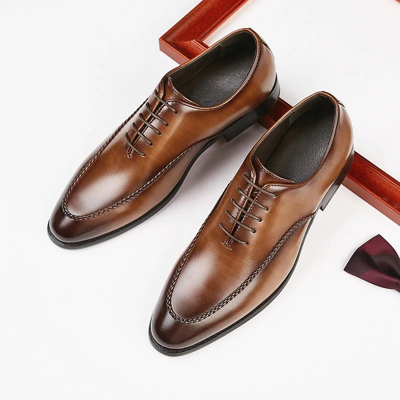 New Four Seasons British Style Leather Shoes Men's Business Suits Men's Shoes Office Gentleman Shoes Shoes for Men
New Four Seasons British Style Leather Shoes Men's Business Suits Men's Shoes Office Gentleman Shoes Shoes for Men