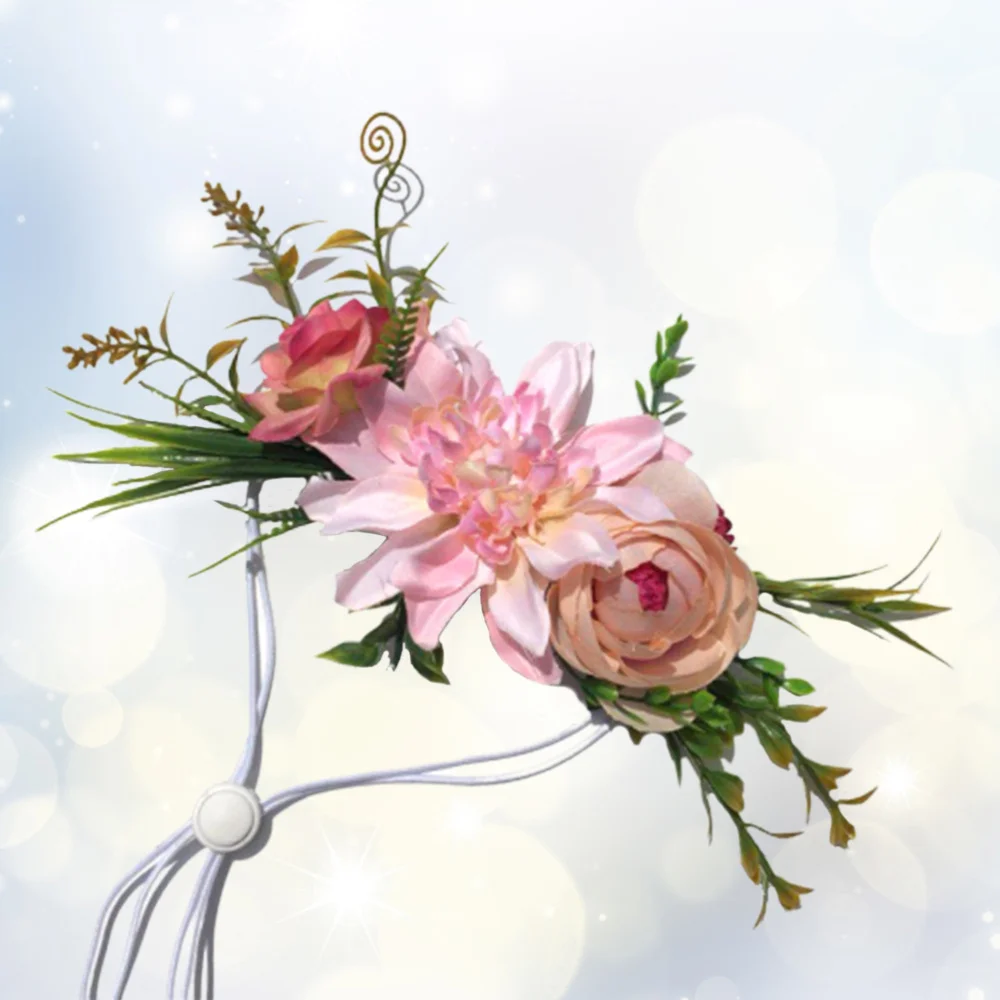 Pet Headwear Flower Leaves Fresh Natural Wreath Dog Cats Head Band Pet Wedding Collars Dog Collars for Puppy (Pattern)
Pet Headwear Flower Leaves Fresh Natural Wreath Dog Cats Head Band Pet Wedding Collars Dog Collars for Puppy (Pattern)