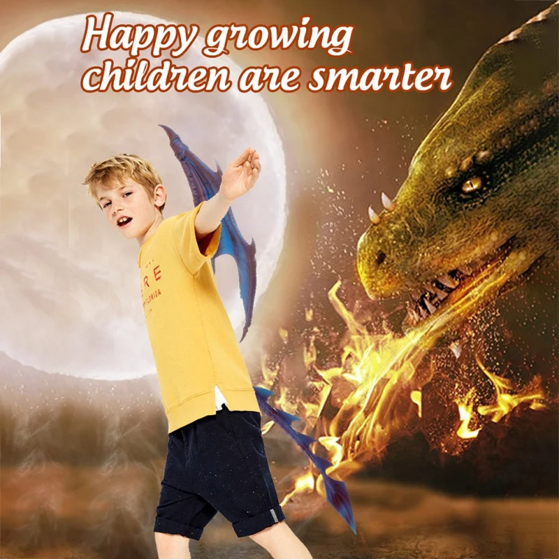 Three-Piece Dragon Cosplay Props Wing And Tail Children's Halloween Costume Party Decorations Set
Three-Piece Dragon Cosplay Props Wing And Tail Children's Halloween Costume Party Decorations Set