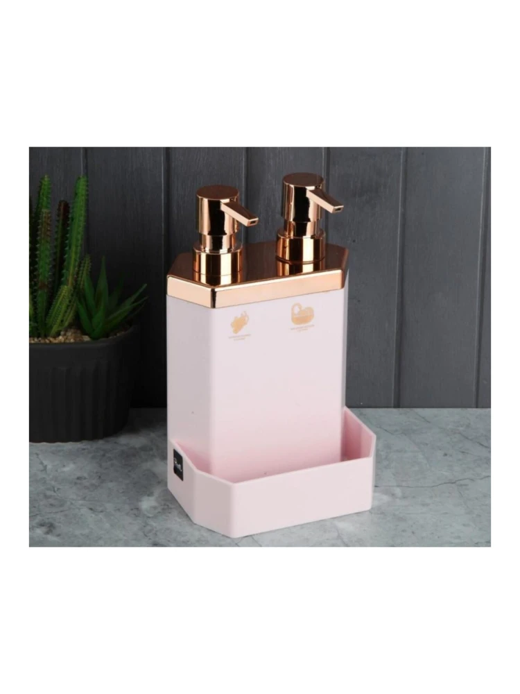 Double Liquid Soap Dispenser 600 ML Dish Sponge Holder Kitchen Accessories 5 Colors Washing Refillable Bottles Decorative Bath
Double Liquid Soap Dispenser 600 ML Dish Sponge Holder Kitchen Accessories 5 Colors Washing Refillable Bottles Decorative Bath