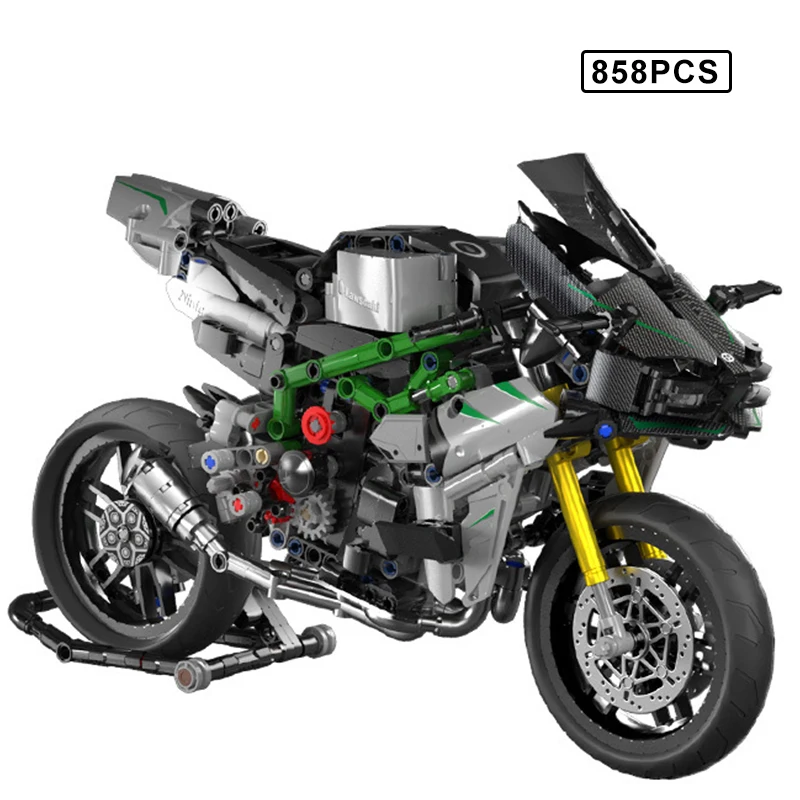 858Pcs Street Locomotive Racing Motorcycle Building Blocks Off-road Speed Champion Mechanical Motorbike Model Bricks Toy for Kid
858Pcs Street Locomotive Racing Motorcycle Building Blocks Off-road Speed Champion Mechanical Motorbike Model Bricks Toy for Kid