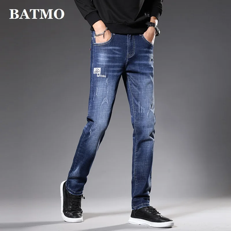 Batmo 2019 new arrival high quality casual slim jeans men ,men's pencil pants,skinny jeans men 1054
Batmo 2019 new arrival high quality casual slim jeans men ,men's pencil pants,skinny jeans men 1054