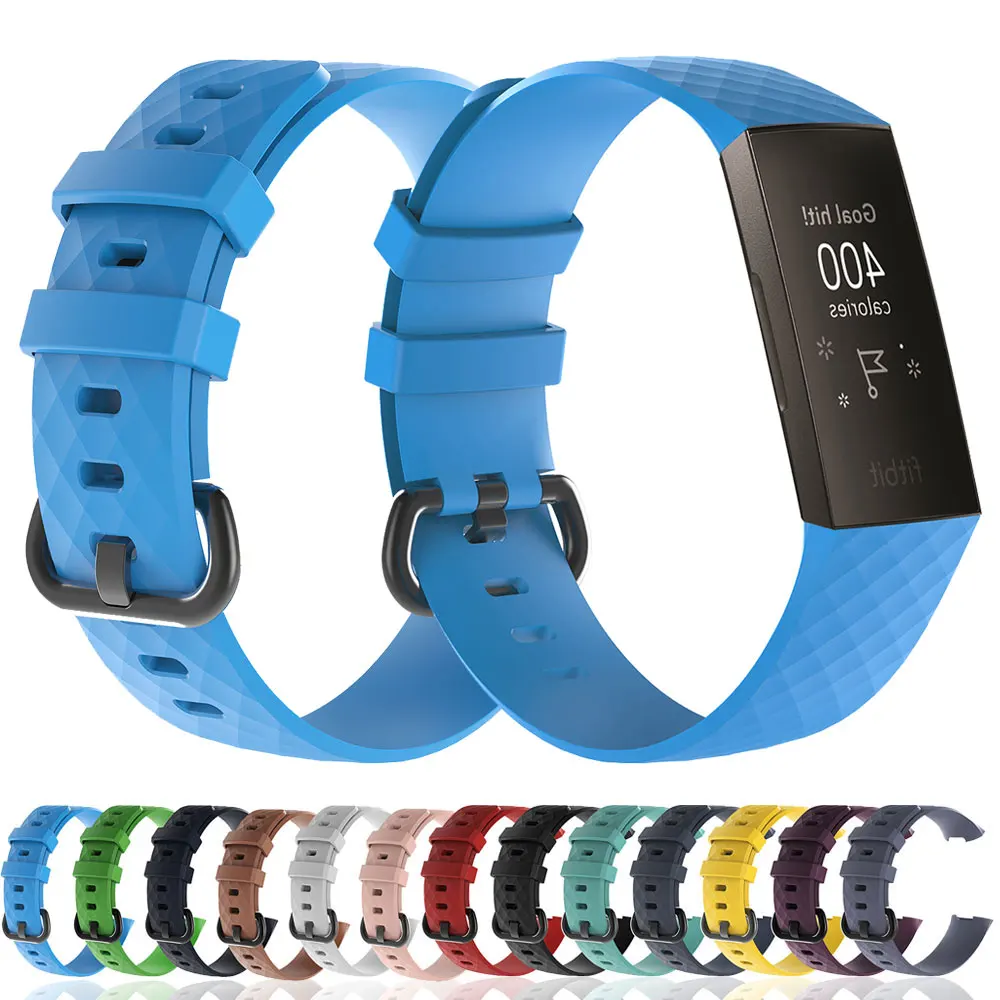 Silicone Watch Strap For Fitbit Charge 3 4 Wristband Bracelet Smartwatch Soft Band Waterproof Fitbit Charge3 Charge4 Accessories
Silicone Watch Strap For Fitbit Charge 3 4 Wristband Bracelet Smartwatch Soft Band Waterproof Fitbit Charge3 Charge4 Accessories