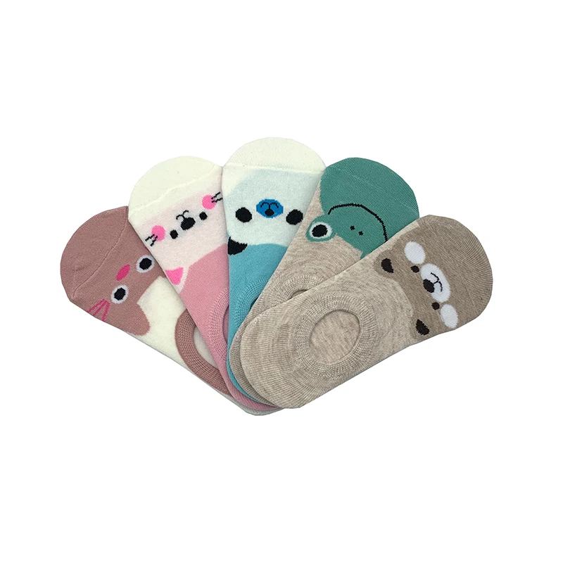 5 Pairs/Set Women Socks Panda/Frog/Cat/Bear Cartoon Pattern Boat Sock Breathable Casual Girls/Female Funny Fashion Sock
5 Pairs/Set Women Socks Panda/Frog/Cat/Bear Cartoon Pattern Boat Sock Breathable Casual Girls/Female Funny Fashion Sock