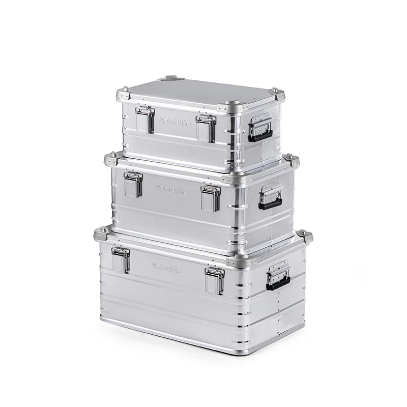 New Store 30-80L Aluminum Alloy Outdoor Camping Storage Box High-capacity Travel Sundries Trunk Portable Case Naturehik
New Store 30-80L Aluminum Alloy Outdoor Camping Storage Box High-capacity Travel Sundries Trunk Portable Case Naturehik