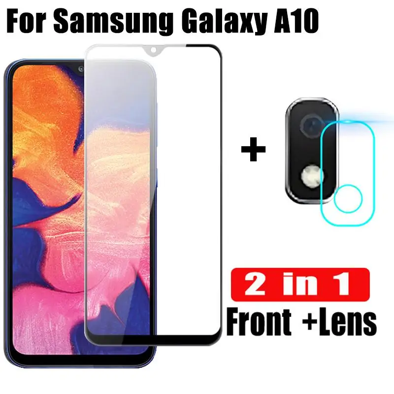 2 в 1 задняя Камера Защитная пленка для samsung A40S A10S A20E S10E A90 5G A70 A50 M30 M20 J4 J6 J8 2018 S7