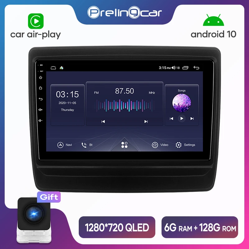 Prelingcar For Isuzu D-MAX DMAX 2020 Android 10 Car Radio Stereo Receiver Auto Video Player Multimedia Navigation GPS
Prelingcar For Isuzu D-MAX DMAX 2020 Android 10 Car Radio Stereo Receiver Auto Video Player Multimedia Navigation GPS