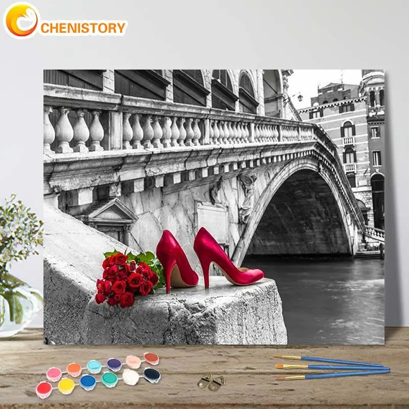 CHENISTORY Red High-Heeled Shoes Diamond Painting 5D City Scenery Full Square/Round Picture Rhinestone Diamond Mosaic Rose Handm
CHENISTORY Red High-Heeled Shoes Diamond Painting 5D City Scenery Full Square/Round Picture Rhinestone Diamond Mosaic Rose Handm