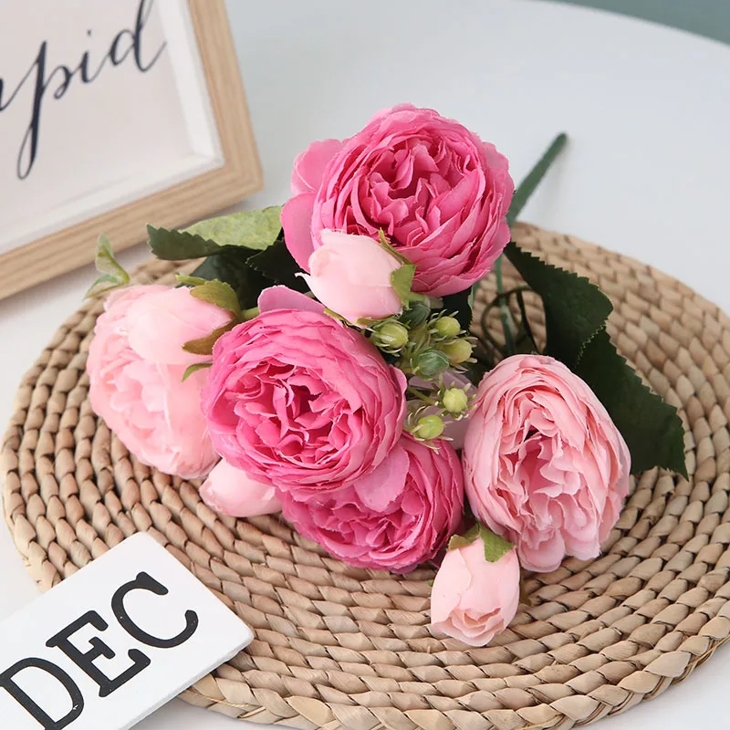 Korean style small handle 5 philips roses high-end artificial flowers fake flowers party decoration roses wedding dried flowers
Korean style small handle 5 philips roses high-end artificial flowers fake flowers party decoration roses wedding dried flowers
