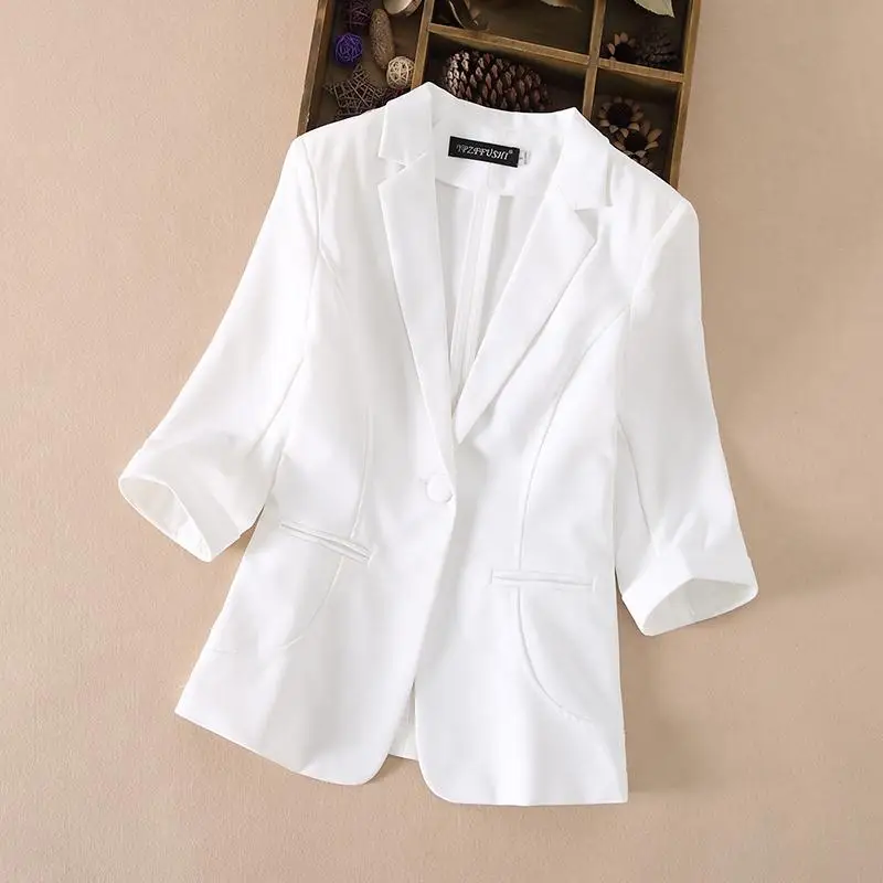Ladies Blazer Long Sleeve Blaser Women Suit jacket Female Feminine Blazer Femme Pink Black White Office Work Blazer Autumn
Ladies Blazer Long Sleeve Blaser Women Suit jacket Female Feminine Blazer Femme Pink Black White Office Work Blazer Autumn