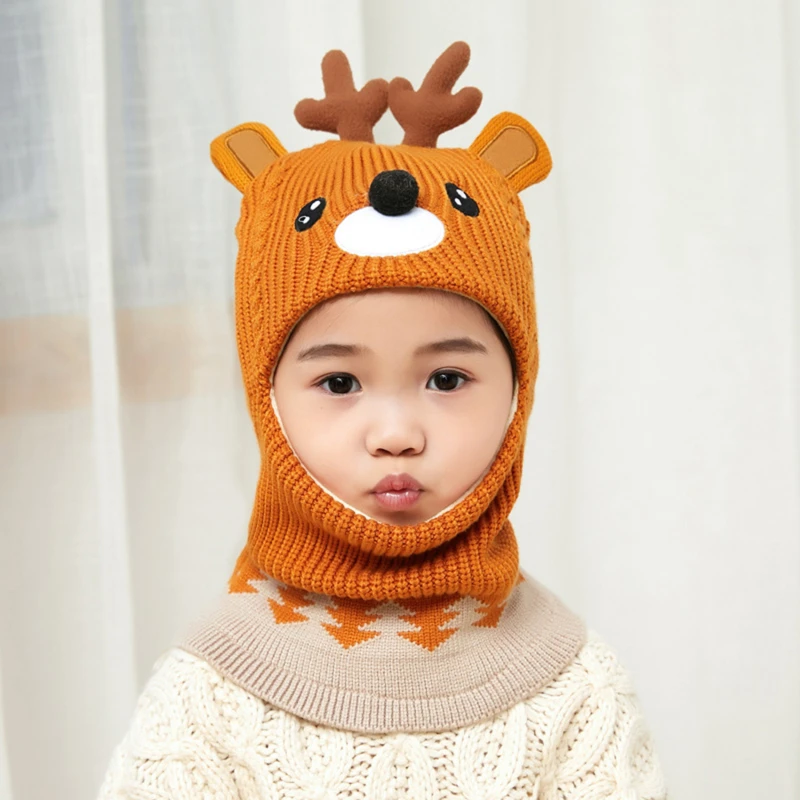 Boy Girl Beanie Hat Casual Cap 2 To 6 Years Old Protect Neck Cartoon Animal Windproof Winter Child Knit Hat Kids Earflap Caps
Boy Girl Beanie Hat Casual Cap 2 To 6 Years Old Protect Neck Cartoon Animal Windproof Winter Child Knit Hat Kids Earflap Caps