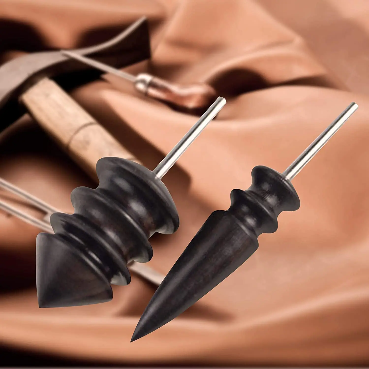 Jiwuo Leather Edge Electric Polishing Slicker Flat/Pointed Head Sandalwood Tip Burnisher Grinding Rod Leathers Craft DIY Tools
Jiwuo Leather Edge Electric Polishing Slicker Flat/Pointed Head Sandalwood Tip Burnisher Grinding Rod Leathers Craft DIY Tools