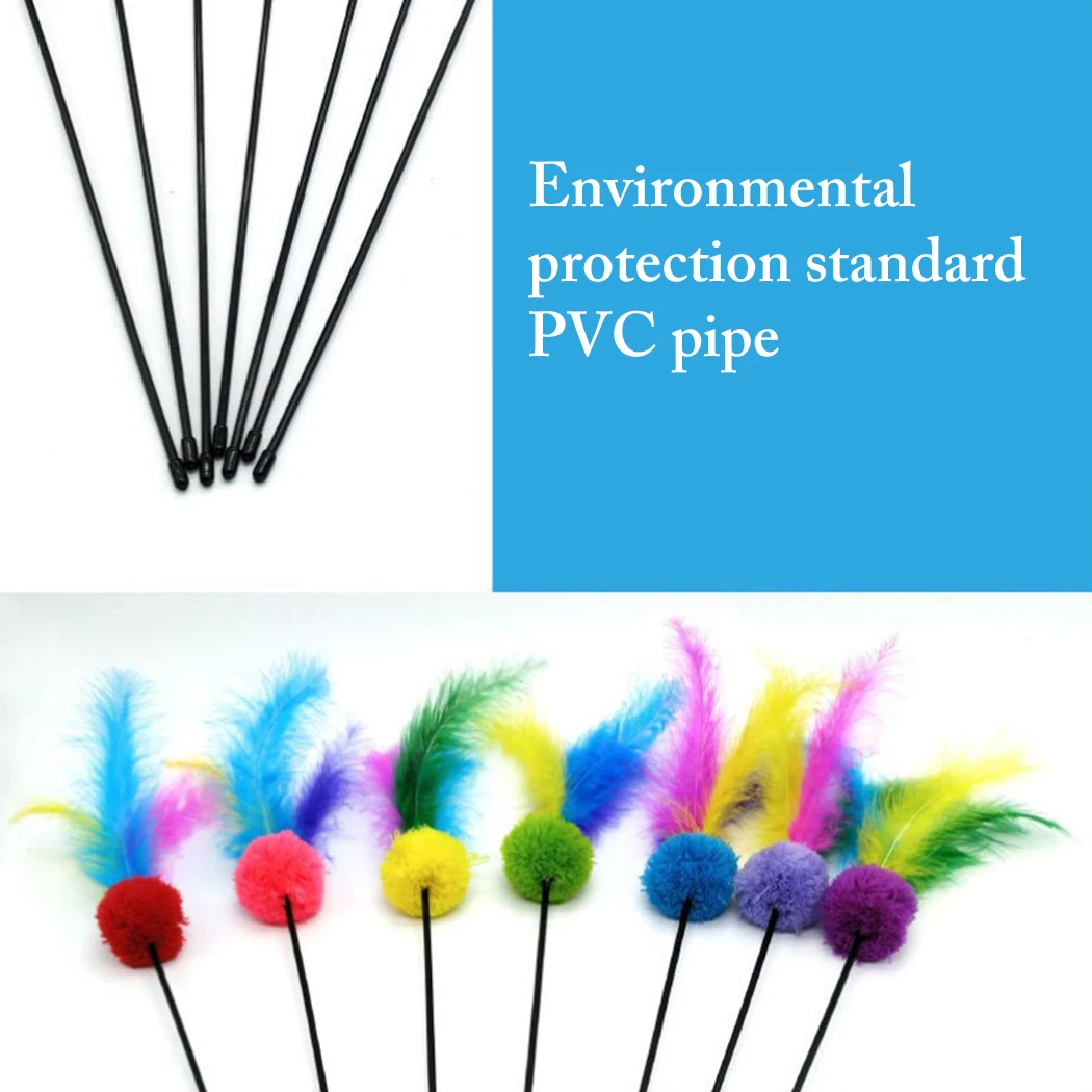 Random Color Pet Teaser Toy Cat Funny Interactive Toy Cat Teaser Toy Cat Teaser Wand Cat Scratch Toy Exercise Training Toy
Random Color Pet Teaser Toy Cat Funny Interactive Toy Cat Teaser Toy Cat Teaser Wand Cat Scratch Toy Exercise Training Toy