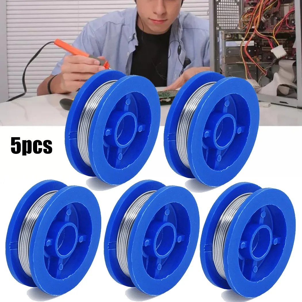 Solder Wire Reel 0.8mm Mini Tin Lead Insulation Core Solder Soldering High Purity Welding Iron Mechanic Welding BGA Repair Tool
Solder Wire Reel 0.8mm Mini Tin Lead Insulation Core Solder Soldering High Purity Welding Iron Mechanic Welding BGA Repair Tool