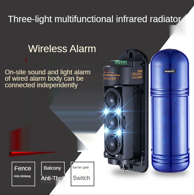 150m range 3 beam 12VDC waterproof IP66 standalone alarm infrared beam sensor photocells no need gsm alarm host
150m range 3 beam 12VDC waterproof IP66 standalone alarm infrared beam sensor photocells no need gsm alarm host