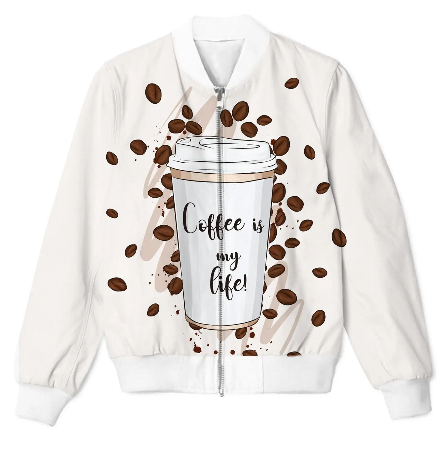 REAL American SIZE Coffee is Life 3D Sublimation print Zipper Up Jacket plus size 4XL 5XL 6XL
REAL American SIZE Coffee is Life 3D Sublimation print Zipper Up Jacket plus size 4XL 5XL 6XL