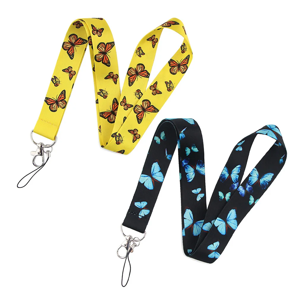YL313 Butterfly Neck Strap Lanyard for keys ID Card Keychain Phone Straps USB Badge Holder DIY Hang Rope Lariat Accessories Gift
YL313 Butterfly Neck Strap Lanyard for keys ID Card Keychain Phone Straps USB Badge Holder DIY Hang Rope Lariat Accessories Gift