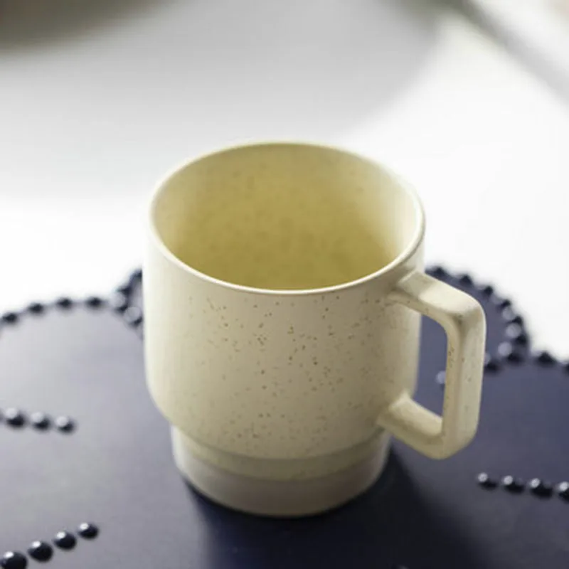 

Household Ceramic Yogurt Cups Simple Milk Cup Nordic Stackable Mugs Breakfast Cup Ins Coffee Copo Tazas Caneca Кружка Water