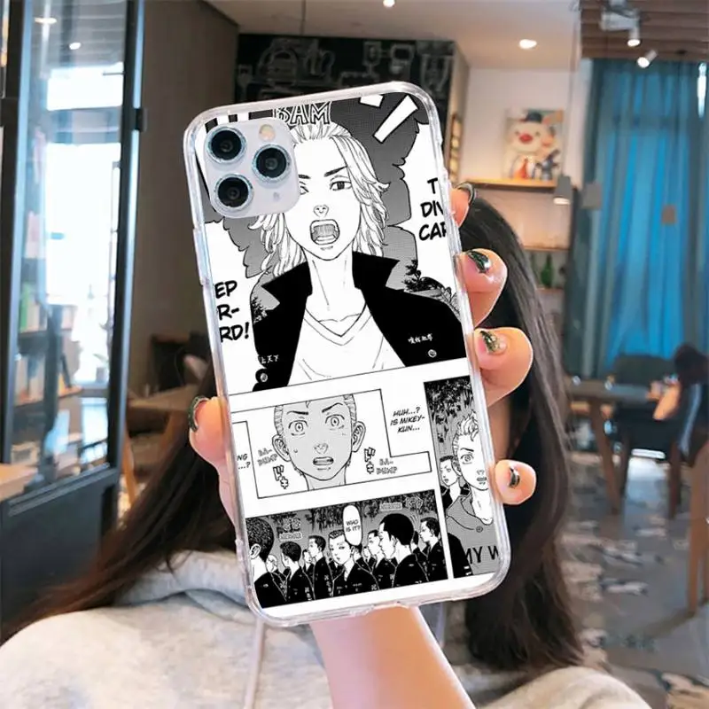 tokyo revengers1 Phone Case Transparent soft For iphone 5 6 7 8 11 12 s c se plus mini x xs xr pro max cover Clear mobile bag
tokyo revengers1 Phone Case Transparent soft For iphone 5 6 7 8 11 12 s c se plus mini x xs xr pro max cover Clear mobile bag