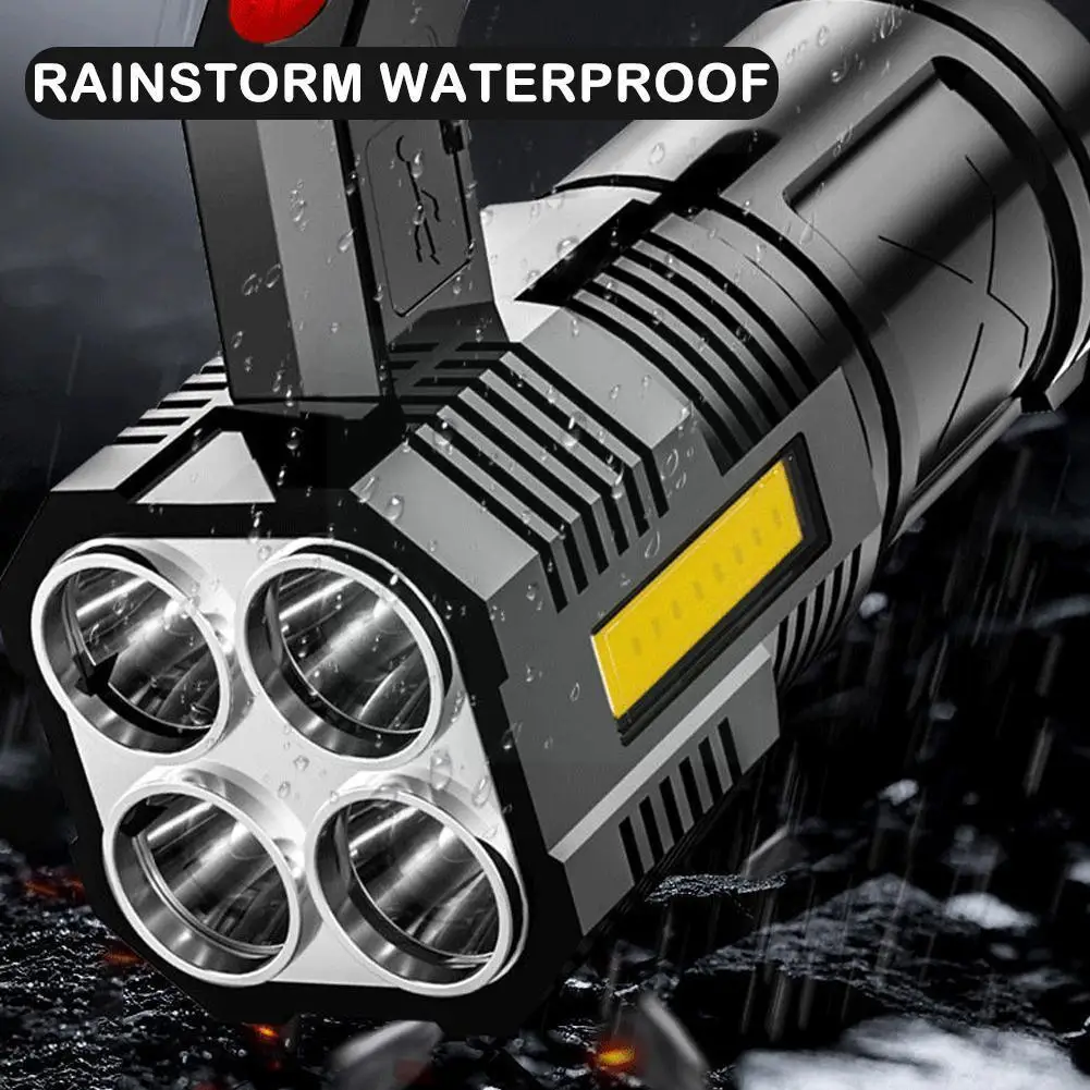 4led Flashlight Mini Portable Lamp With Built-in 1200ma Rechargeable Usb 18650 Cob Battery Flashlight Led V5l4
4led Flashlight Mini Portable Lamp With Built-in 1200ma Rechargeable Usb 18650 Cob Battery Flashlight Led V5l4