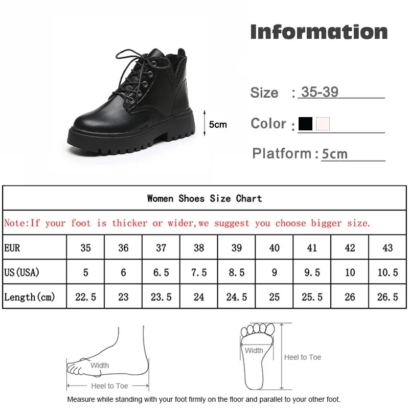 Women Ankle Boots Ladies Pu Leather Lace Up Platform Fashion Shoes Female Cool Casual Boots Woman Winter Autumn Shoe 2020 Hot
Women Ankle Boots Ladies Pu Leather Lace Up Platform Fashion Shoes Female Cool Casual Boots Woman Winter Autumn Shoe 2020 Hot