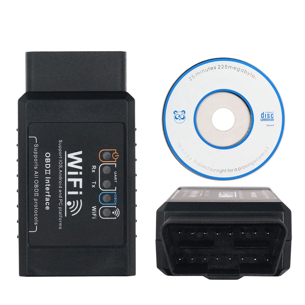 Car WiFi OBD2 Scanner OBDII Scan Tool Code Reader Adapter Check Engine Light Diagnostic Tool for iOS & Android Windows
Car WiFi OBD2 Scanner OBDII Scan Tool Code Reader Adapter Check Engine Light Diagnostic Tool for iOS & Android Windows