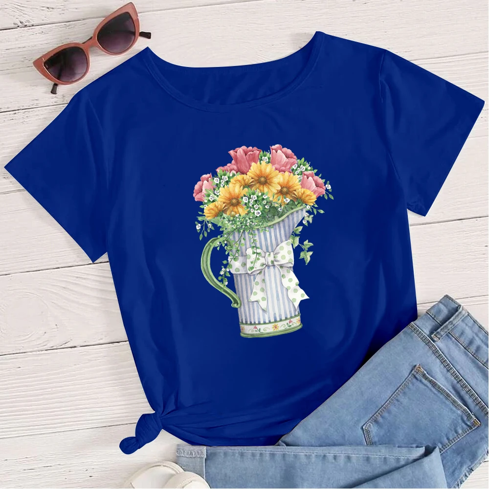 Aesthetic Bouquet France Streetwear Vogue Tshirt Crewneck Tshirt Romantic Gift Casual Clothing High Brand Woman Summer Shirt
Aesthetic Bouquet France Streetwear Vogue Tshirt Crewneck Tshirt Romantic Gift Casual Clothing High Brand Woman Summer Shirt