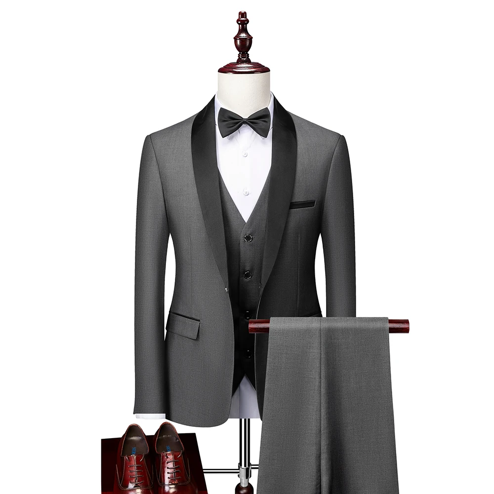 High-quality dress prom suit/male groom wedding tuxedo 3-piece suit slim suit jacket jacket coat pants vest
High-quality dress prom suit/male groom wedding tuxedo 3-piece suit slim suit jacket jacket coat pants vest