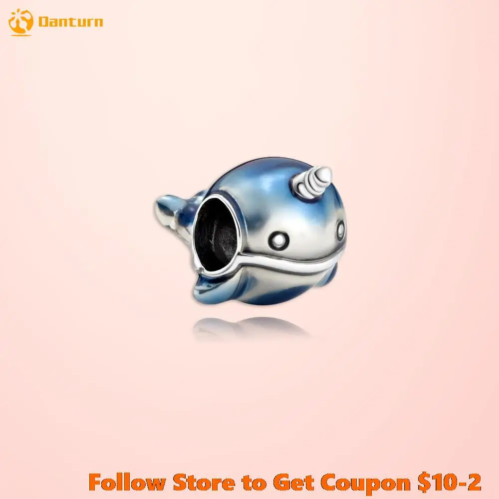 Danturn 925 Sterling Silver Beads Shimmering Narwhal Charm Compatible With Original Pandora Bracelets Women DIY Jewelry Making
Danturn 925 Sterling Silver Beads Shimmering Narwhal Charm Compatible With Original Pandora Bracelets Women DIY Jewelry Making