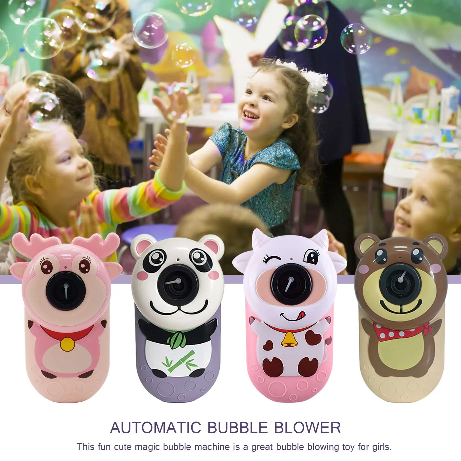 New Cartoon Bubble Machine Automatic Bubble Blower With Music And Lights Summer Outdoor Toy Electric Bubble Machine Kids Gift
New Cartoon Bubble Machine Automatic Bubble Blower With Music And Lights Summer Outdoor Toy Electric Bubble Machine Kids Gift