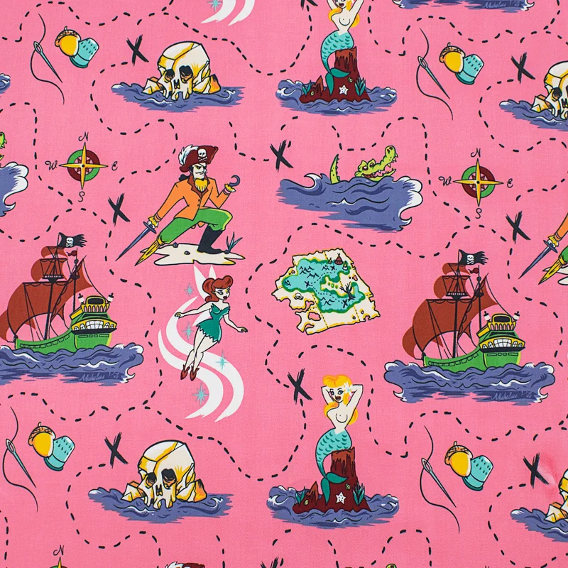 The Pirates Mermaid Print Stretch Cotton Fabric For Dress Tissus Coton ImprimÉ Sewing Telas Algodon Estampadas Ткань Au MÈTre
The Pirates Mermaid Print Stretch Cotton Fabric For Dress Tissus Coton ImprimÉ Sewing Telas Algodon Estampadas Ткань Au MÈTre