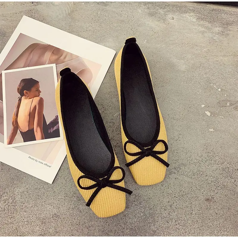 Women Mocasin Shoes Ladies Low Heels Slip On Bowknot Knitted Shallow Fashion Shoe Loafers 2021 Woman Office Autumn Footwear New
Women Mocasin Shoes Ladies Low Heels Slip On Bowknot Knitted Shallow Fashion Shoe Loafers 2021 Woman Office Autumn Footwear New