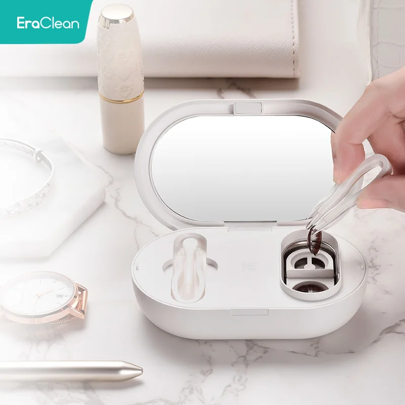 Eraclean Contact Lens Ultrasonic Cleaning Machine 56000Hz High Frequency Vibration Timing Rechargeable Cleaner
Eraclean Contact Lens Ultrasonic Cleaning Machine 56000Hz High Frequency Vibration Timing Rechargeable Cleaner