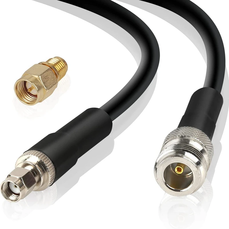 40Ft Lora Antenna Cable N Female To RP-SMA SMA Male KMR400 Low Loss Extension Coaxial Cable For Lora Wifi 4G LTE Lorawan
40Ft Lora Antenna Cable N Female To RP-SMA SMA Male KMR400 Low Loss Extension Coaxial Cable For Lora Wifi 4G LTE Lorawan