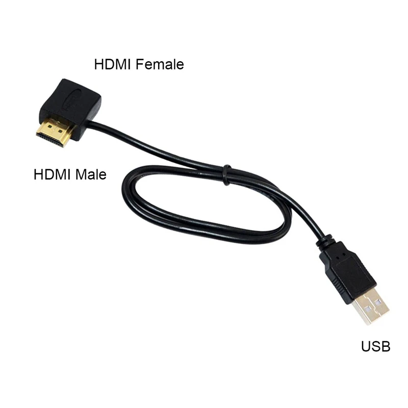Компьютерный кабель 1080P USB 2 0 HDMI адаптер Папа-мама удлинитель питания
