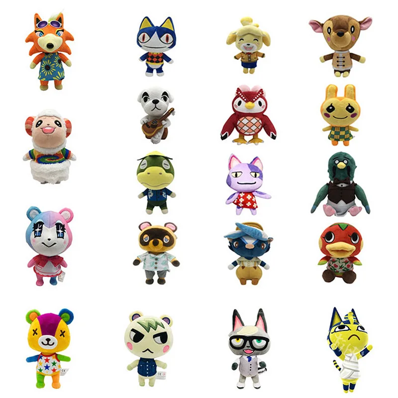20cm Animal Crossing Plush Toys Cartoon Animals Birds Cat Bear Dogs Rabbit Stuffed Plush Dolls For Kids Christmas Birthday Gifts
20cm Animal Crossing Plush Toys Cartoon Animals Birds Cat Bear Dogs Rabbit Stuffed Plush Dolls For Kids Christmas Birthday Gifts